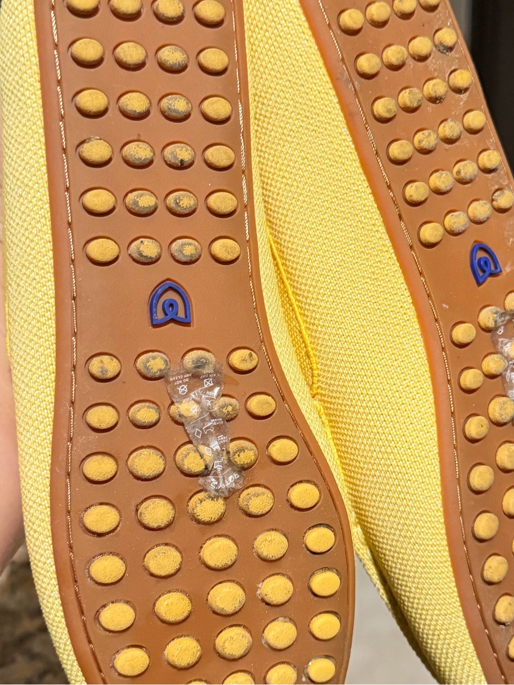 Rothy's Sunwashed Yellow Women's The Daily Driver size 7 - Picture 6 of 6